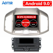 AOTSR-Radio con GPS para coche, reproductor Multimedia con Android 9,0, 4 + 64G, DVD, estéreo, para Chevrolet Captiva Epica 2012, 2013, 2014, 2015 2024 - compra barato