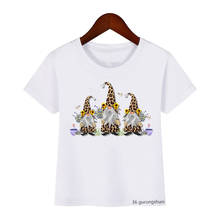 Camiseta infantil engraçada, estampa gráfica de coração e abelha, camiseta para meninos e meninas 2024 - compre barato