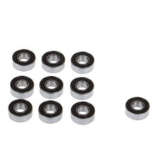 10pcs MR115ZZ-2RS black rubber cover bearing deep groove ball miniature bearing 5*11*4mm 2024 - buy cheap