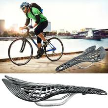 Bicycle Saddle Seat Cushion Spider Carbon Fiber PU Breathable Soft Cycling Accessories Mountain Road Bike Seats 2024 - buy cheap
