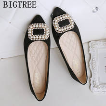 Sapatos pretos para as mulheres pérola confortável das sapatas das mulheres sapatos de luxo das marcas deslizamento em feminino scarpe donna bayan ayakkabi 2021 2024 - compre barato