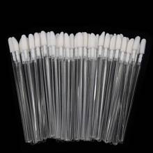 1000pcs/lot Make Up Brushes Mascara Wands Clear Lip Brush Pen Cleaner Cleaning Eyelash Disposable Lipstick Gloss Applicator 2024 - buy cheap