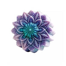 Molde de silicona con forma de flor para fabricación de jabón, herramienta para hacer velas, pasteles, magdalenas, gelatina, dulces, decoración artesanal para hornear, novedad 2024 - compra barato