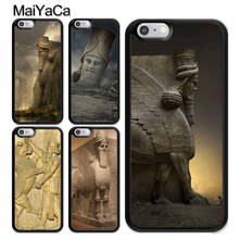 Чехол для телефона MaiYaCa Lamassu assirian Mesopotamian из ТПУ пластика для iPhone 11 Pro MAX X XR XS MAX 6 6s 7 8 Plus 5S 2024 - купить недорого
