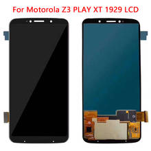 Pantalla táctil LCD OLED para Motorola Z3 Play, montaje de Panel, 6,01 ", Moto Z3 Play XT1929 2024 - compra barato