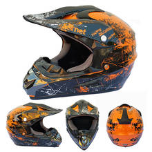 Casco de motocicleta todoterreno para niños, protector de cabeza para motocross, AM DH, novedad 2024 - compra barato