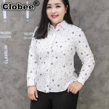 9XL 8XL 7XL 6XL 5XL blusa social feminina Women Shirts 2019 Shirts Blouses Turn-down Collar Blouse Tops Plus Size Ladies M322 2024 - buy cheap