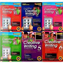 Livro de escrita criativo infantil de 6 tamanhos, escritório de primária em cingapura para crianças aprendendo a escrever livros de matemática 2024 - compre barato