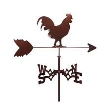 Creative Vintage Rooster Weather Vane Iron Cock Wind Speed Spinner Vane Garden Decorations Household Patio Yard Deco 2024 - buy cheap