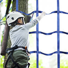 Crianças escalada carga net poliéster corda ao ar livre escada pendurado árvore balanço para a criança ao ar livre balanço escalada acessórios 2024 - compre barato