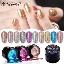 Viento de uñas de Gel polaco 8ml brillante diamante Gel de uñas de brillo Semi permanente híbrido barniz para arte de uñas remoje UV esmalte de uñas 2024 - compra barato