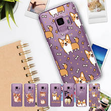 Bonito husky filhote de cachorro amante do cão para samsung galaxy note 8 9 10 a7 a8 s8 s9 s10 s20 plus tpu macio cristal fino proteção caso claro 2024 - compre barato