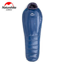 NatureHike 800 Fill Power Down Sleeping Bag with compression sack - Ultra Lightweight Winter Mummy Bag for Backpacking Camping 2024 - buy cheap
