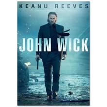 John Wick Keanu Reeves Gun Shoot SILK POSTER Wall painting 24x36inch 2024 - buy cheap