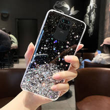 Funda de estrella brillante para Xiaomi Mi 10T Pro 10 Lite Poco X3 NFC X2 M3 F2 Pro REDMI 9 9A 9AT 9C, funda transparente de diamante brillante 2024 - compra barato