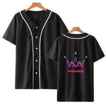 MAMAMOO-Camiseta de béisbol Unisex, camiseta Kpop, camiseta WHEEIN MOONBYUL HWASA SOLAR 2024 - compra barato