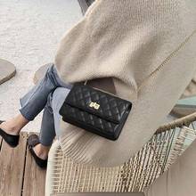 2021 New Quilted Chain Shoulder Bag Genuine Leather Luxury Designer Women Purses And Handbags Ladies Crossbody Messenger Bags 2022 - buy cheap