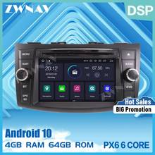 Radio con GPS para coche, reproductor multimedia con Android 10,0, PX6, DSP, pantalla IPS, 4 + 64G, Navi, Audio estéreo, DVD, unidad principal, para SUZUKI SWIFT 2011-2016 2024 - compra barato