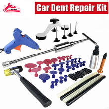 Paintless Dent Repair Tools Kit Auto Body Dent Repair Tool Dent Lifter Puller with Glue Tabs Glue Gun Tools Glue Sticks 2024 - buy cheap