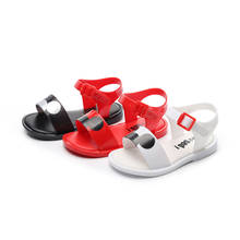 Sapatos infantil do mickey mouse da disney, sandálias para meninas do mickey mouse e da disney em pvc 2024 - compre barato