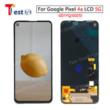 Pantalla LCD 100% probada para Google Pixel 4A, reemplazo de montaje de digitalización táctil para Google pixel4A 5G G025I LCD 2024 - compra barato