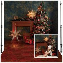 HUAYI-fondo fotográfico con árboles de Navidad para niños, árbol de Navidad con diseño de telón de fondo, ideal para fiestas familiares, celebración, estudio de fotomatón, W-1723 2024 - compra barato
