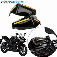 FORAUTO-Protector de manillar para motocicleta, accesorio de protección de manos, a prueba de viento, 1 par 2024 - compra barato