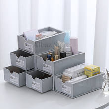 Drawer Type Desktop Storage Box Can Be Superimposed Stationery Finishing Box Underwear Desk Organizer For Cosmetics 2024 - buy cheap