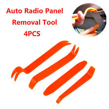 Professional 4PCS Orange ABS Automobile Audio Door Clip Panel Trim Dash Auto Radio Removal Pry Tools Set Car Panel Removal Tool 2024 - buy cheap