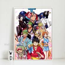 Canvas Wall Art HD Prints Poster Home Decoration One Piece Figure Painting For Bedroom Modular Pictures Japanese Anime No Frame 2024 - buy cheap