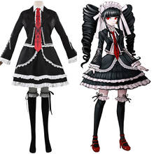 Anime Danganronpa Celestia Ludenberg, disfraz de Cosplay, uniforme, disfraces de carnaval, Halloween 2024 - compra barato