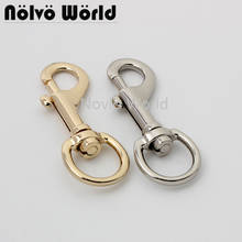 10-50pcs 4 colors 3/4 inch 2cm Big hook trigger snap hook swivel clasp lobster claws swivel hooks for bags dog leash metal 2024 - buy cheap