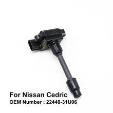 Cobertura de bobina de ignição para nissan cedric, código do motor vq30de 3.0l oem 21348-31u06 (pacote com 4) 2024 - compre barato