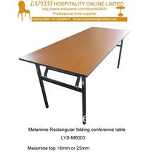 Mesa de banquete dobrável, 30 "w x 72" d x 30 "h mm, tampo de melamina, 18mm ou 25mm 2024 - compre barato