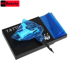 200pcs/bag Disposable Hygiene Tattoo Clip Cord Bag Plastic Blue Tattoo Machine Clip Cord Sleeve Cover Bag Size 105x120MM 2024 - buy cheap