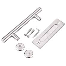 304 Stainless Steel Sliding Barn Door Pull Handle Wood Door Handle Door Handles For Interior Doors Handle 2024 - buy cheap