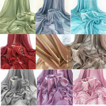 Fantasia Chiffon 30D Catiônico Tecidos Chiffon Lenço de Seda Artificial Tecido de Roupas Traje Antigo 150x100cm 2024 - compre barato