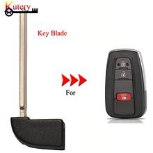 Kutery Smart Car Key Blade For Toyota Camry RAV4 Corolla C-HR Replacement Uncut Car Key Blade Blank 2024 - buy cheap