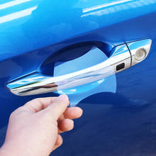 5Pcs/Set Car Handle Protection Film Sticker for Mitsubishi ASX Lancer EVO X Outlander Pajero Sport 2024 - buy cheap