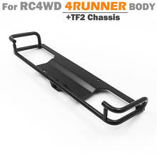 Stainless Steel Rear Back Bumper for RC4WD 4RUNNER RC Car Rear Bumper DIY Part 2024 - buy cheap