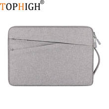 TOPHIGH-Bolso multifuncional de tela Oxford para documentos, bolsa organizadora para cuadernos, bolígrafos, material para ordenador, A4 2024 - compra barato