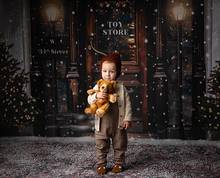 Mehofond-fundo de fotografia, feliz natal, janela, árvore, brinquedo, presente, vintage, parede de madeira, cenário, estúdio de foto 2024 - compre barato