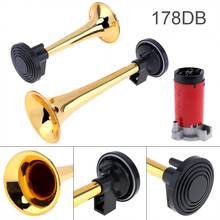 12V 178dB ABS Super Loud Dual Tone Air Horn Set Trumpet Compressor for Motorcycle Car Boat Truck 2024 - buy cheap