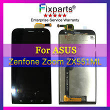 For Asus Zenfone Zoom ZX551ML LCD Display Matrix + Touch Screen Digitizer Full Assembly For ZX 551 ML Black/White 2024 - buy cheap