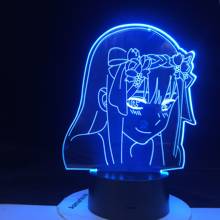 Zero Two Figure New Nightlight Kids Child Girls Bedroom Decor Light Manga Gift Anime 3d Lamp Night Light Lamp Dropship out 2024 - buy cheap