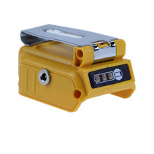 HOT USB Converter For DEWALT 18V 20V Li-ion Battery can as a outdoor lamp Power Supply, output 12V 5A 2024 - buy cheap