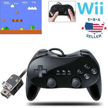 2020 Новый Классический игровой контроллер для Nintendo Wii Pro, Классический игровой контроллер, джойстик для Nintendo Wii Remote 2024 - купить недорого