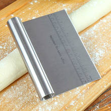 Нержавеющая сталь резак для теста лопатки для теста пиццы скребок для помадной массы инструменты для украшения торта кухонные аксессуары резак для выпечки 2024 - купить недорого