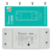 Sonoff Basic R2 Wifi DIY Smart Wireless Remote Control Switch Smart Home Light Module Work with Alexa Google Home eWeLink 2024 - buy cheap