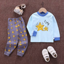 2020 одежда для малышей носки для маленьких мальчиков, костюм, пижама, комплект одежды, комплект одежды для новорожденных Для для девочек и мальчиков, комплекты наряды для Дня благодарения 2024 - купить недорого
